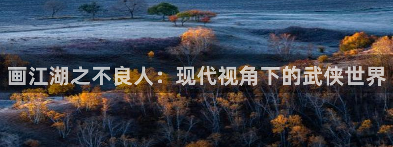 动漫屋特别版下载：画江湖之不良人：现代视角下的武侠世界