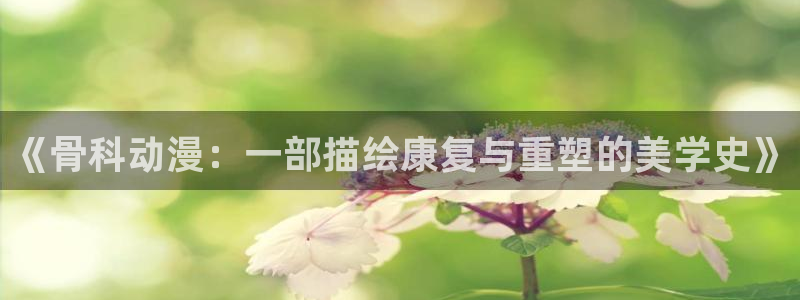 dm5动漫屋：《骨科动漫：一部描绘康复与重塑的美学史》