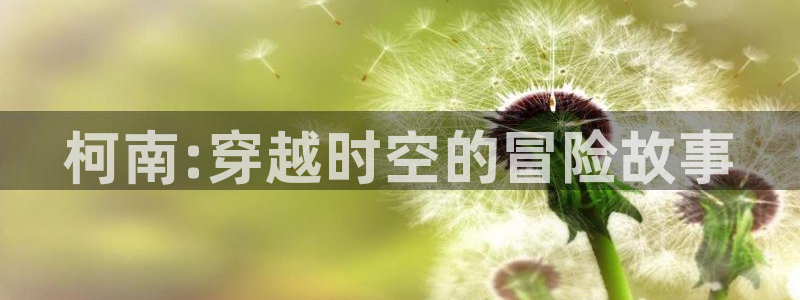 动漫屋app官方正版下载安装：柯南:穿越时空的冒险故事